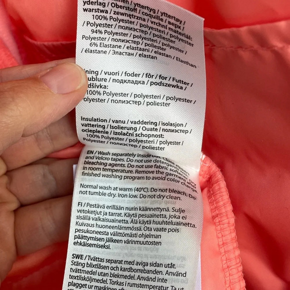 Reima Hiili Puffer Sweater Jacket, size 14 year old - Picture 9 of 10